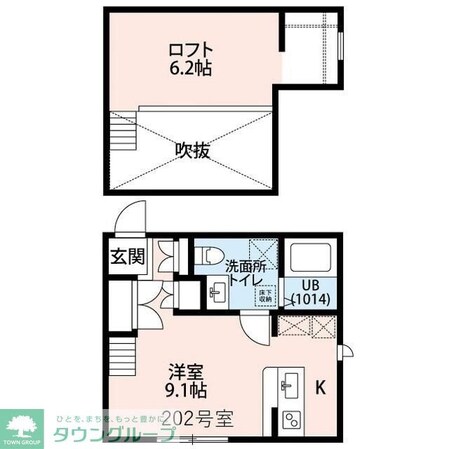 プリマ ラウレアIIIの物件間取画像